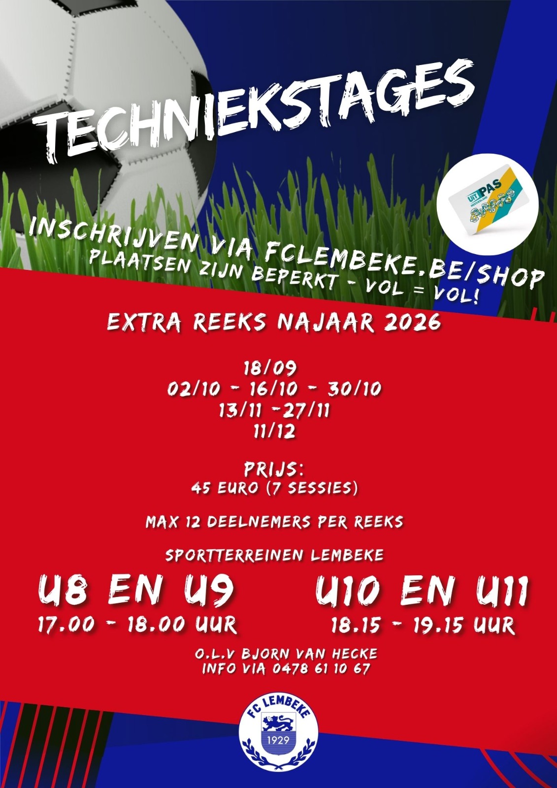 Techniekstage najaar 2026 (EXTRA)